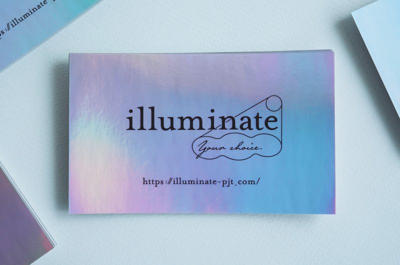 シール印刷事例:illuminate様