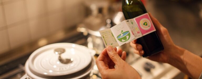 ラベルドロップスのリーフレット