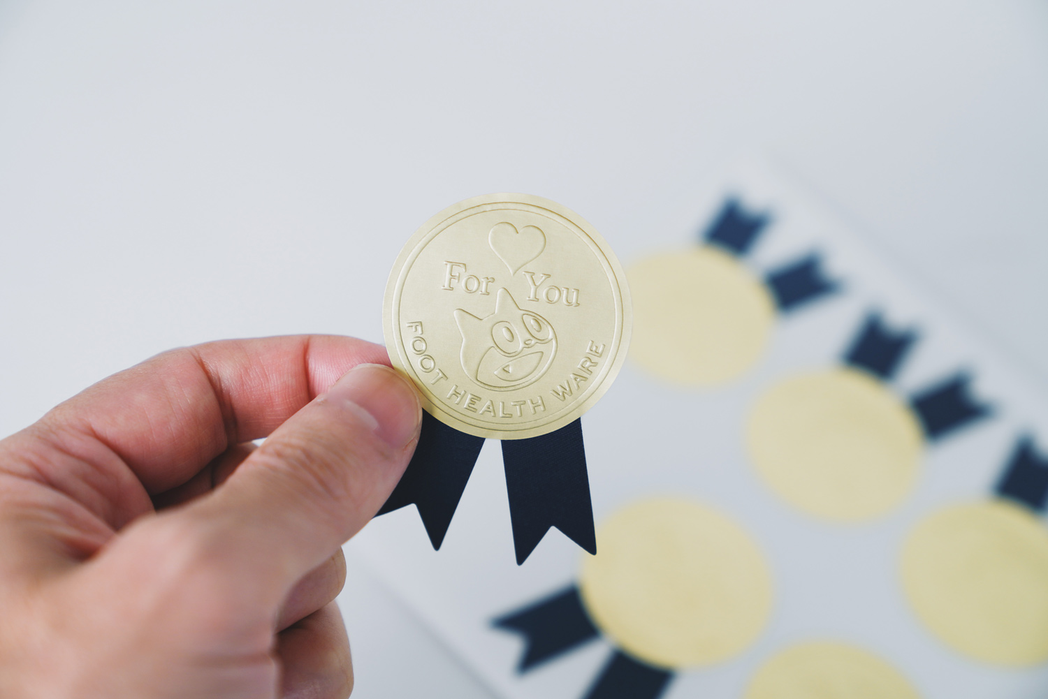 山忠 リボンシール