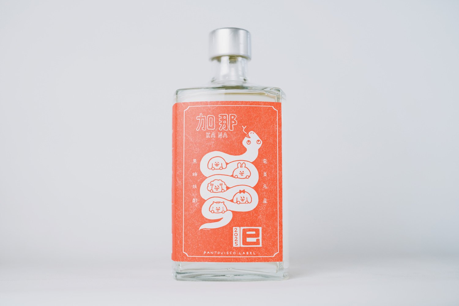 西平酒造 焼酎ラベル 加那 PANTOVISCO
