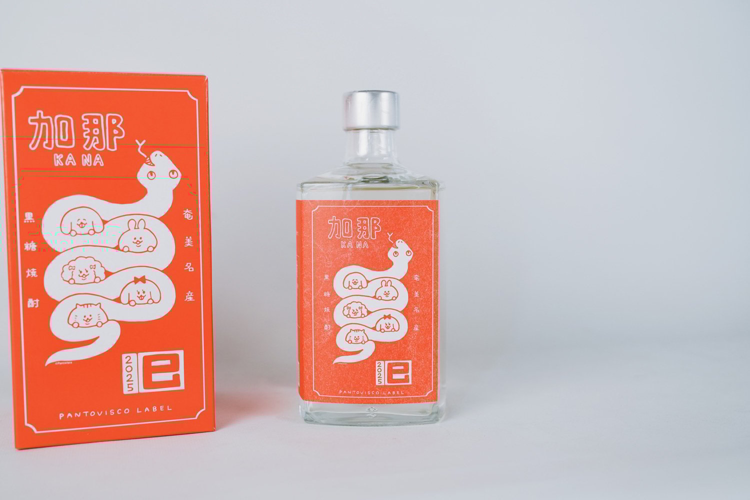 西平酒造 焼酎ラベル 加那 PANTOVISCO